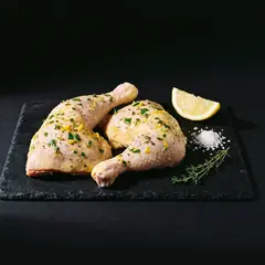 Marinated whole chicken leg